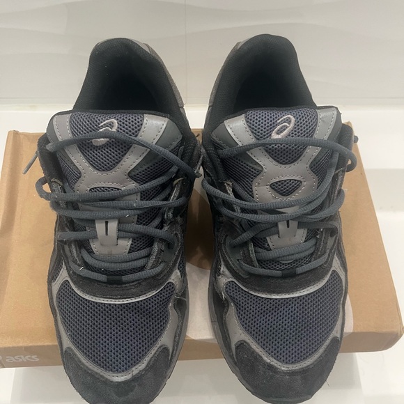ASICS Black and Gray Athletic Sneakers - Picture 1 of 5
